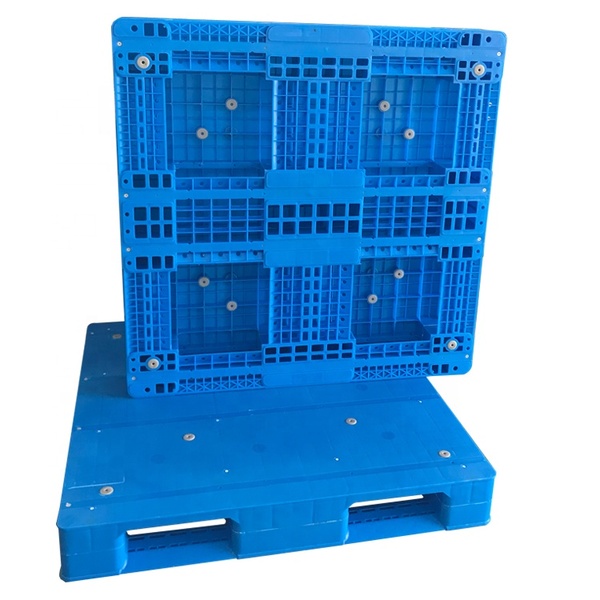 1100 X 1100 Steel Reinforced Plastic Pallet for Selective Rack 1000kg