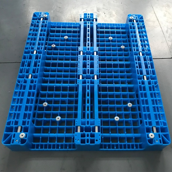 Hot Sale Virgin Hdpe Steel Reinforced Heavy Duty Grid Open Deck China Plastic Pallets
