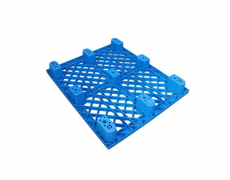 1210 Vented Deck 9-Leg Lightweight Plastic Pallet