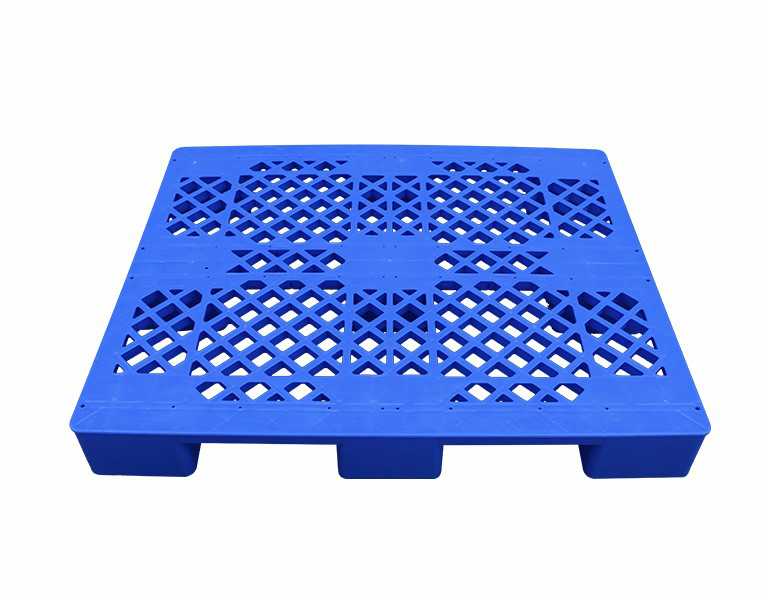 1210 Vented Deck Large 9-Leg Plastic Pallet / Warehouse Mat
